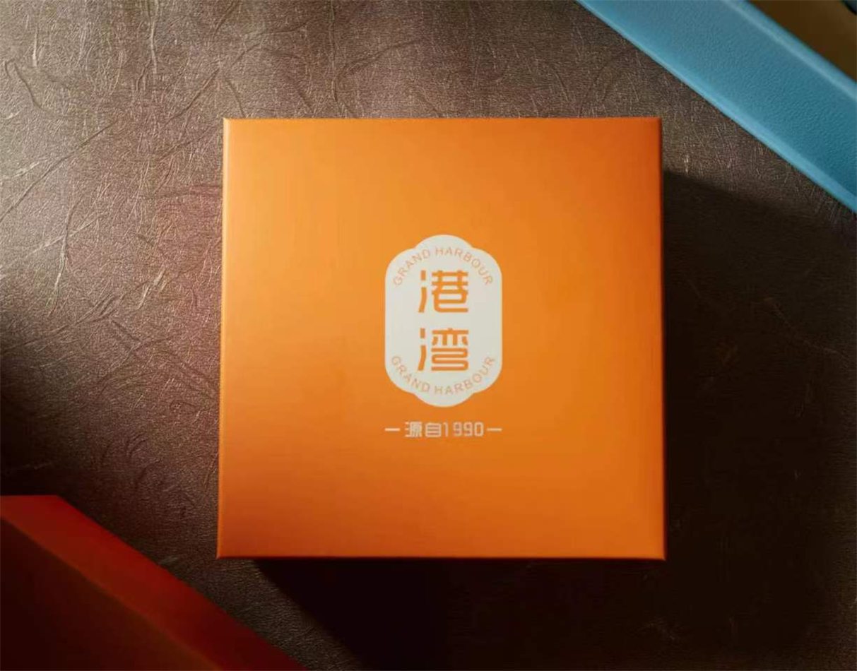 港湾海鲜酒楼节庆礼盒细节