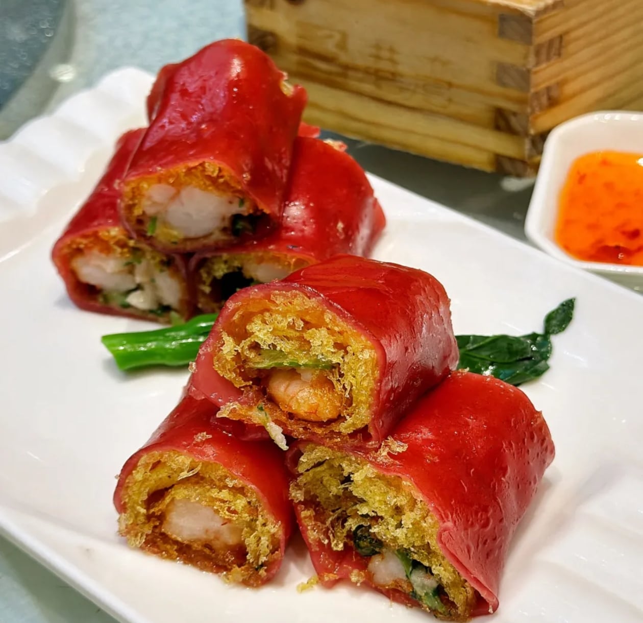红米肠 Red Rice Rolls