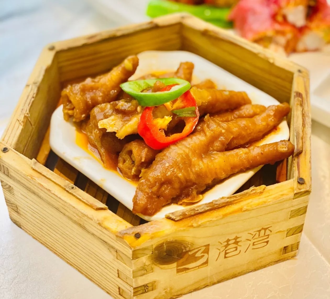 金酱蒸凤爪 Steamed Chicken Feet with Golden Sauce
