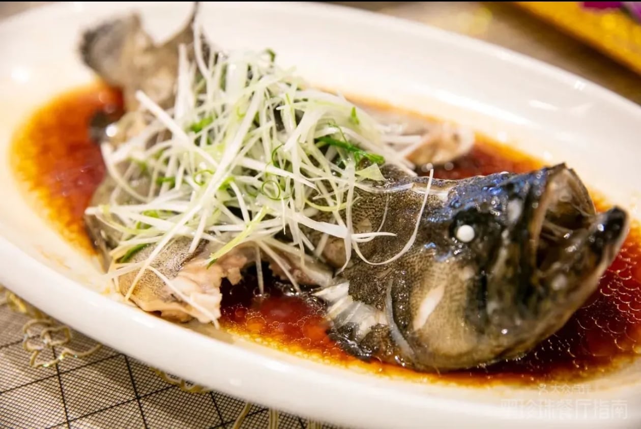 清蒸龙趸仔鱼 Steamed Grouper Fish